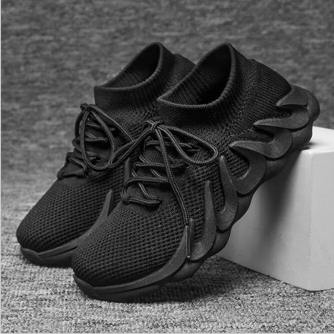 High Qualiy Flyknit Mesh Sock Shoes for Kids Comfort Sneakers