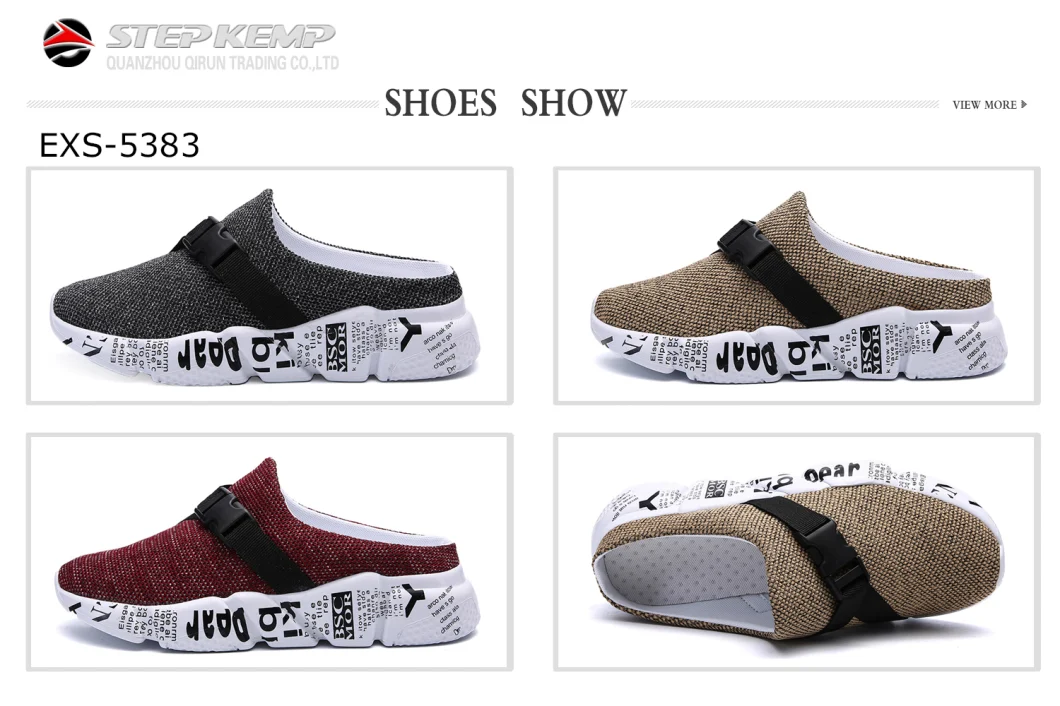 Couple's New Breathable Mesh EVA Sole Comfortable Casual Sneakers Shoes for Men Women Slipper Sandal Shoes 5383