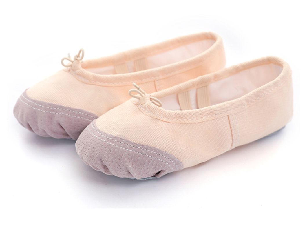 Ballet Shoes Girls Canvas Ballet Slipper/ Ballet Shoe/ Yoga Dance Shoes for Toddler/ Little Girls/ Big Girls/ Women Soft Dance Shoes Esg13804