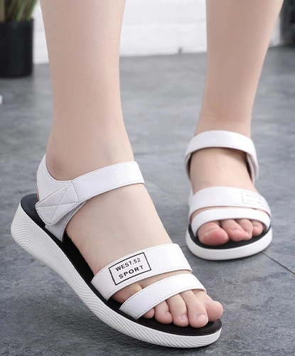 Comfort Casual Shoes Mama Shoes Leather Sandal Shoes 98030