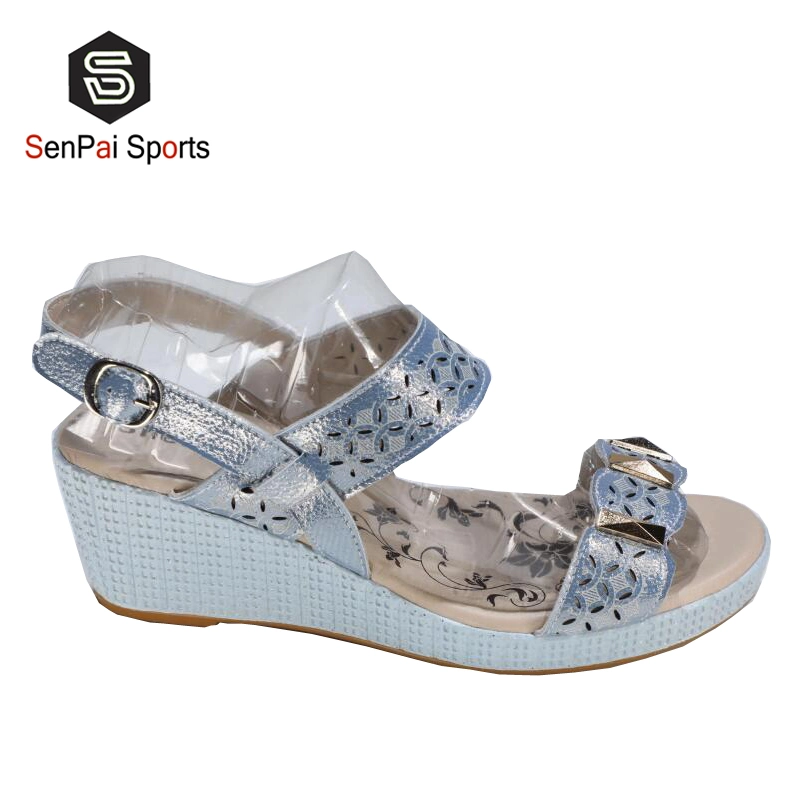 Quanzhou Lady Leather Sandals Women High Heels Summer Sneakers