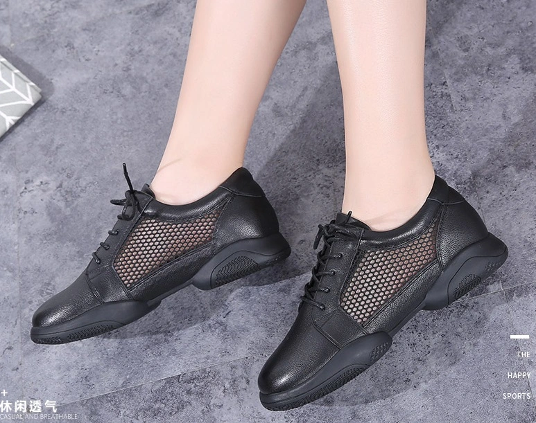 Comfort Casual Shoes Women Shoes Leather Sandal Shoes 5206