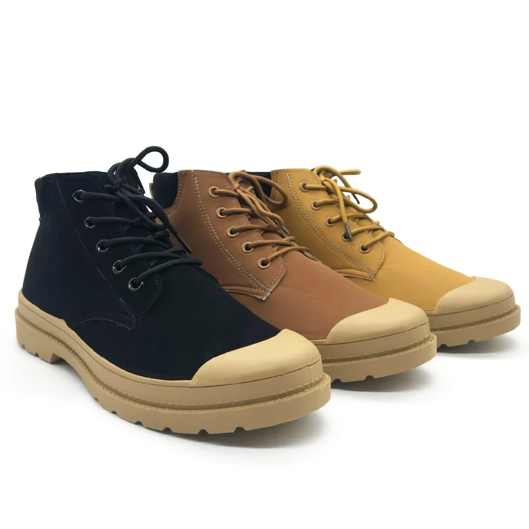 Hot Sale Fashion Men Injection Low-Cut Casual Shoes Martin Boots (ZL20917-1)