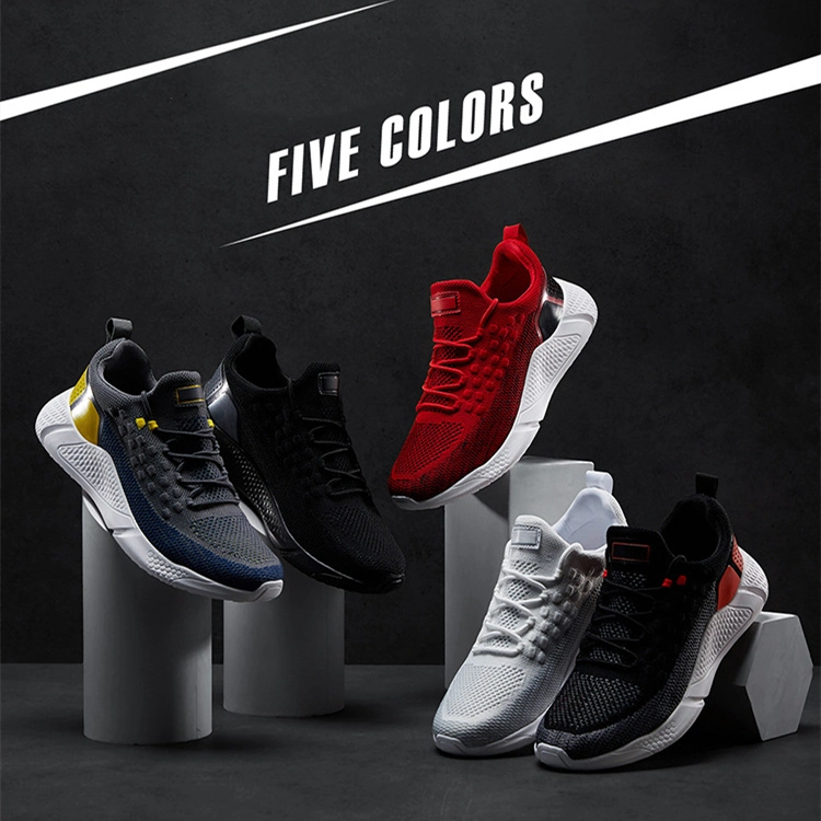 2021 New European Men's Sports Shoes Casual Shoes Jogging Shoes