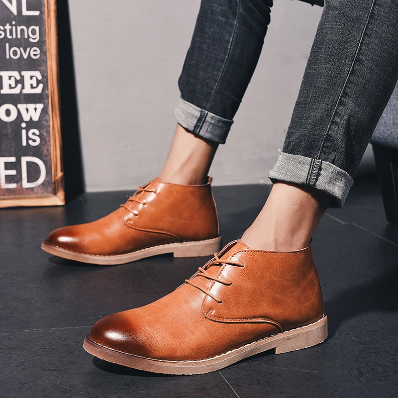 New Wear-Resistant Suede Martin Boots Men Casual Shoes for Men