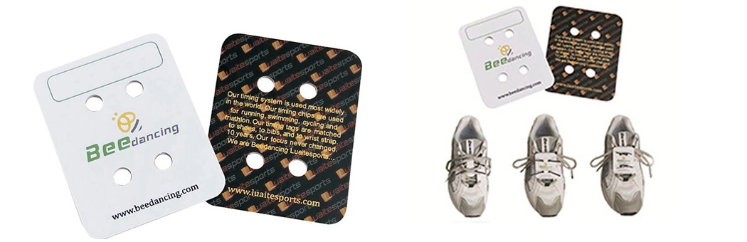 Fast Reading Marathon Race Sports Timing RFID Shoe Tags/Label/Sticker/Card