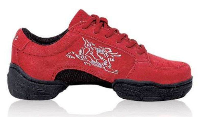 New Black Suede Hip Hop Dance Sneaker Shoes Athletic Dance Shoes for Woman