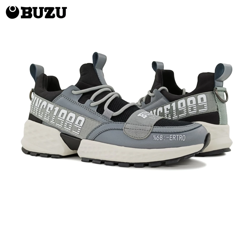 2021 Men's Fashion Sneaker Suede Leather Sport Shoes Walking Running Jogging Casual Shoes
