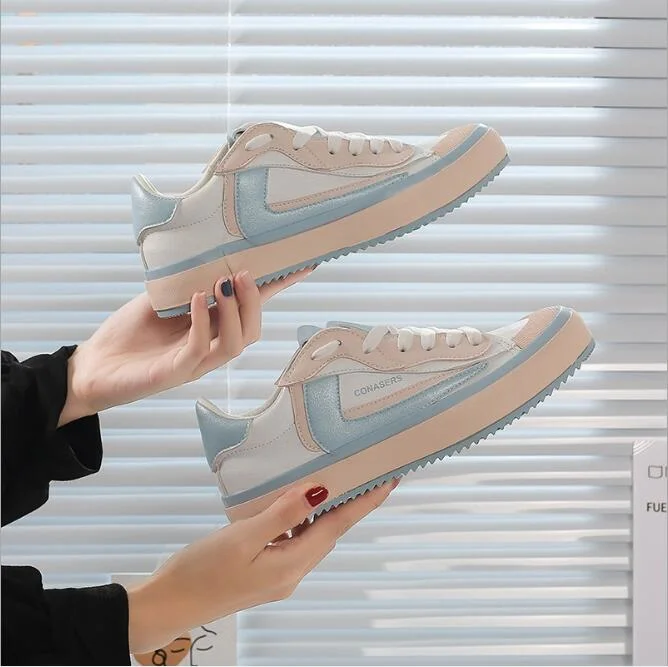 New Arrival Ladies Colorful Vulcanized Canvas Sneakers Shoes Casual Footwear Sneakers