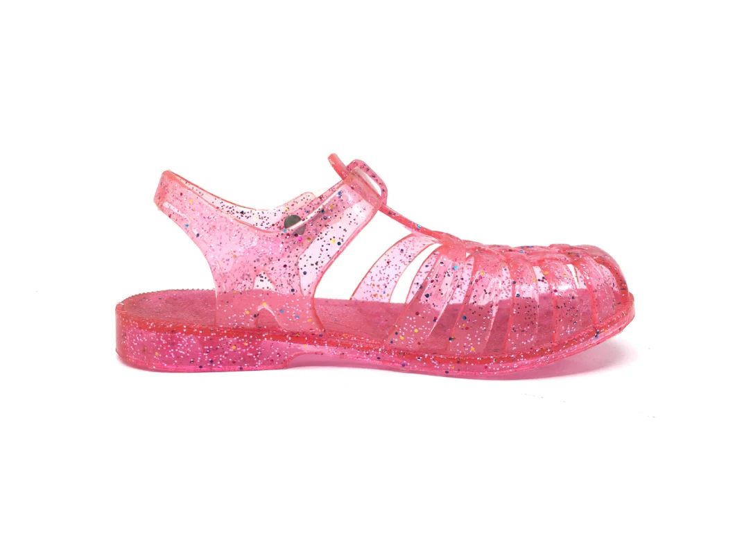 Jelly Sandals Colorful Shoes for Kids PVC Jelly Sandals for Children