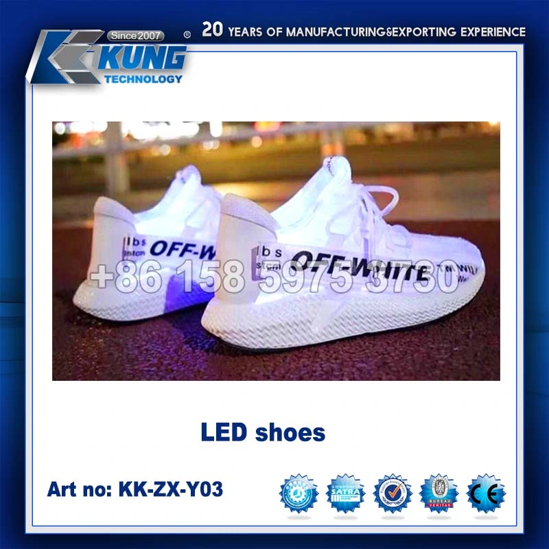 Fashion Chargeable LED Lights Casual Shoes for Children