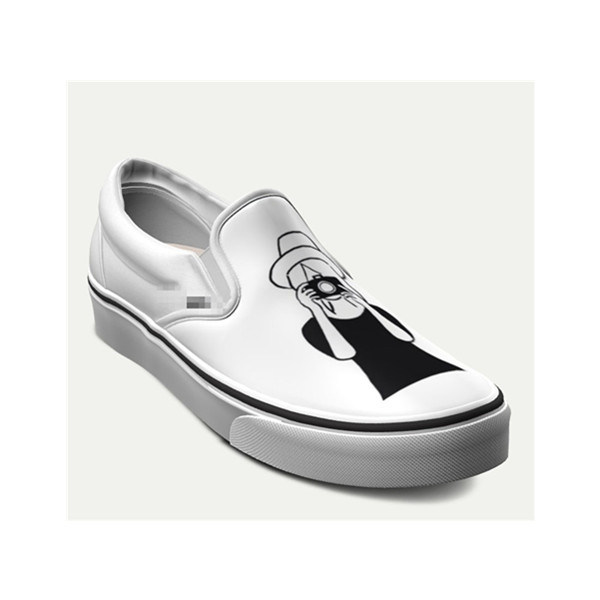 Dropshipping Factory Custom Make Shoes Classic Unisex Slip on Canvas Sneaker