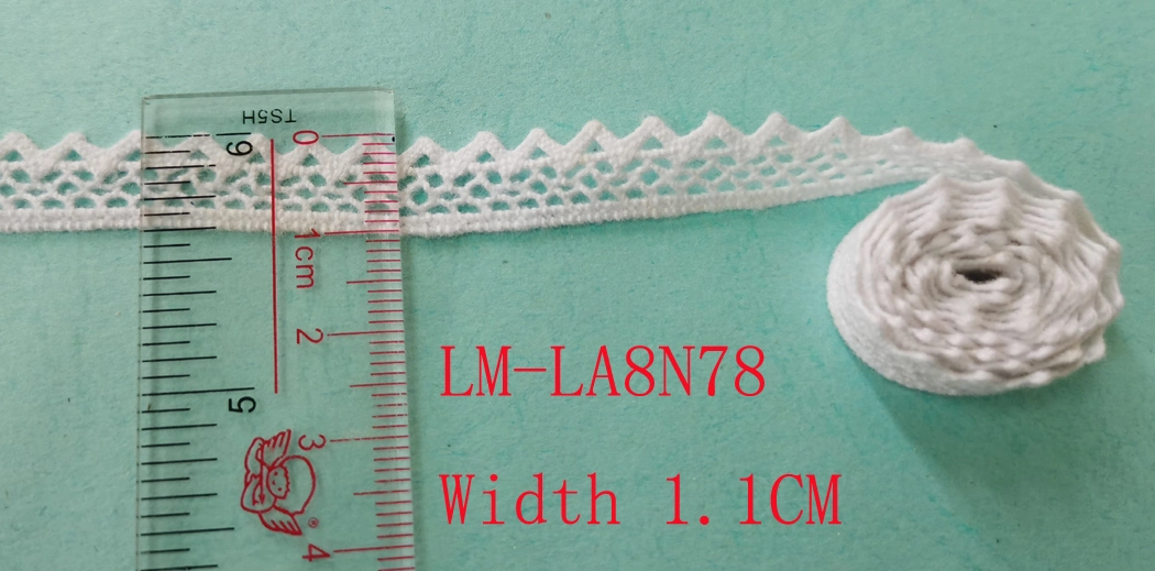 Garment Accessories Retail DIY Artic Trimming Wholesale Lace Trim Weaving Wave Lace Purfle Torchon Lace Teeth Lace Yarn Zip Lace Crochet Cotton Lace