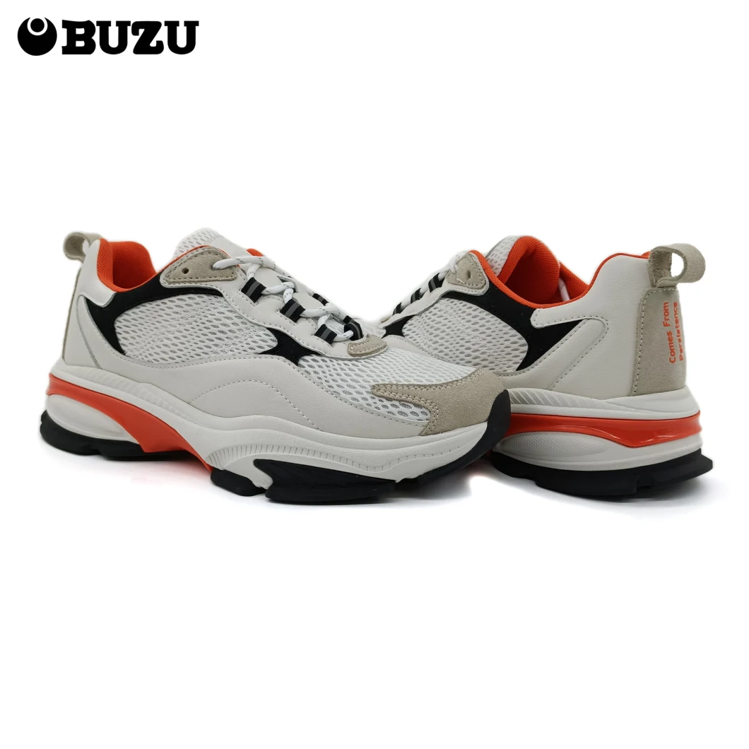 2021 Men's Fashion Suede Leahter Sneaker Casual Shoes Jogging Walking Sport Shoes