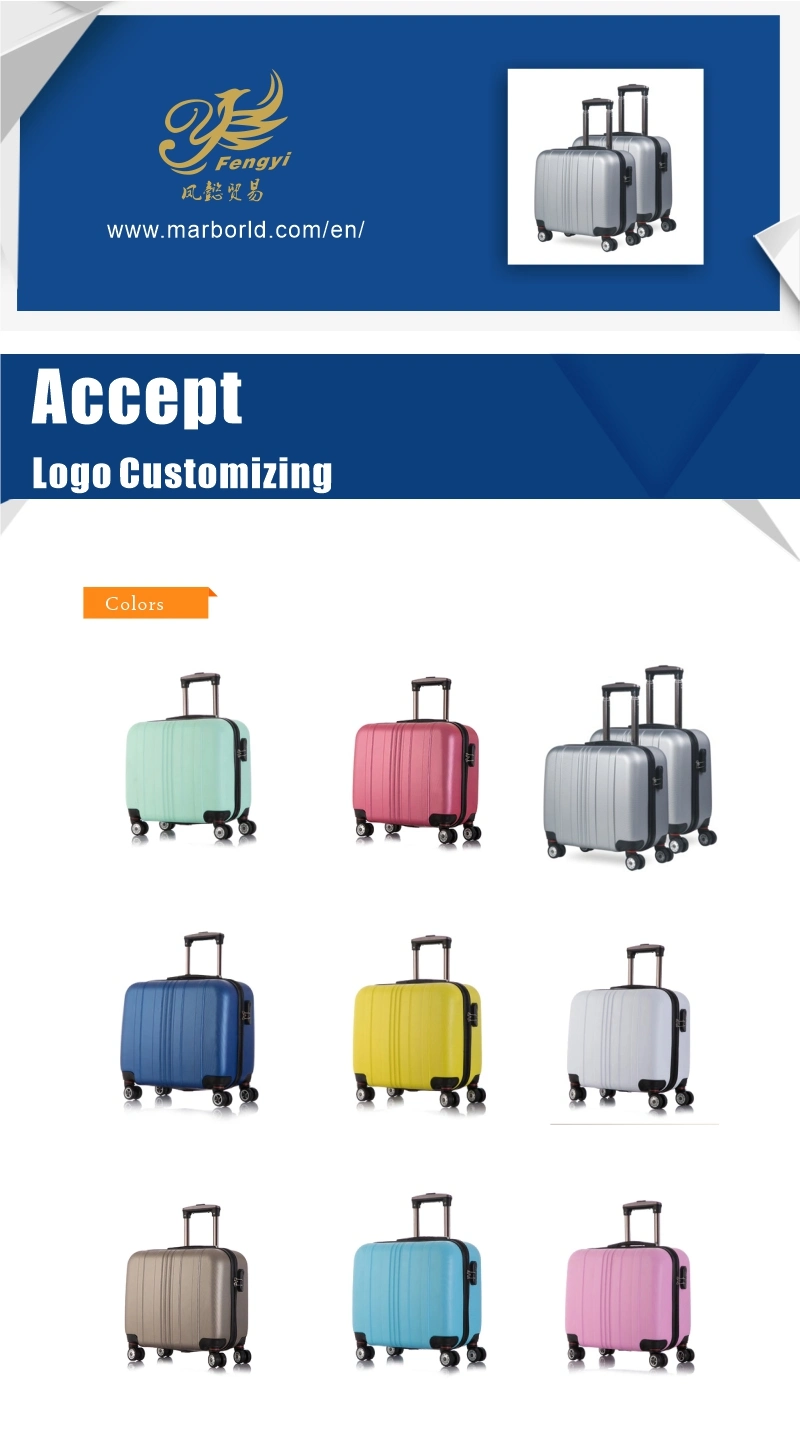 Candy Color Style Hot Selling Double-Wheel ABS/Candy Color/Hot Selling/Popular/Trendy/Fashion/1PCS Set/Suitcase with 4 Wheels/Travel Bag/Luggage/Baggage