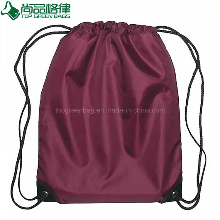 Manufacture Sports Shoe Packaging Waterproof Gift Nylon Polyester Drawstring Bag