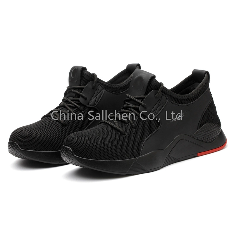 Fashion Sports Shoes Puncture Proof Work Breathable Light Weight Steel Toe Safety Shoes