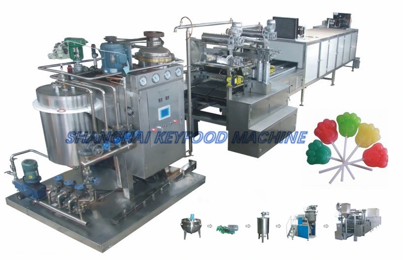 Multi-Functional Candy Production Line for Lollipop Candy, Toffee Candy, Jelly Candy