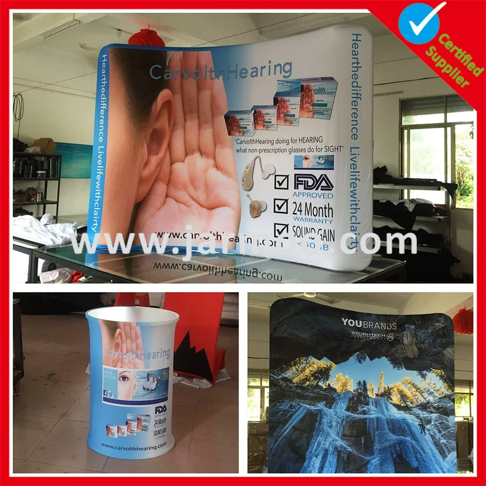 10FT Tradeshow Advertising Tension Fabric Booth Wall Display