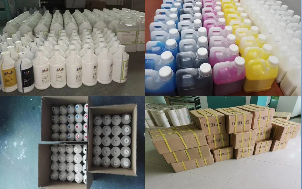 Water Based Pigment Ink with Bright Color for Tshirt Printing