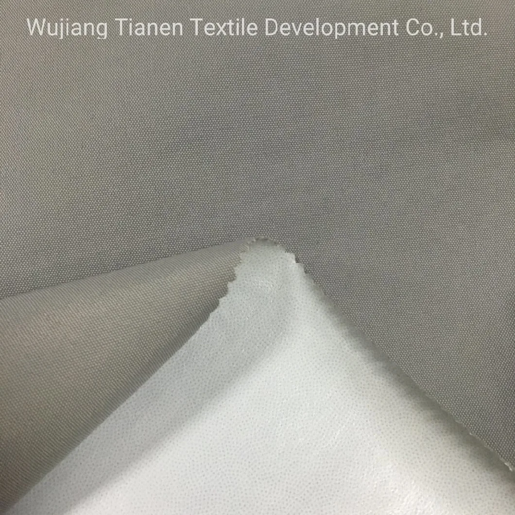 100% Nylon Fabric 200d*300d Taslan Oxford Fabric with TPU Milky Backing for Ski Jackets