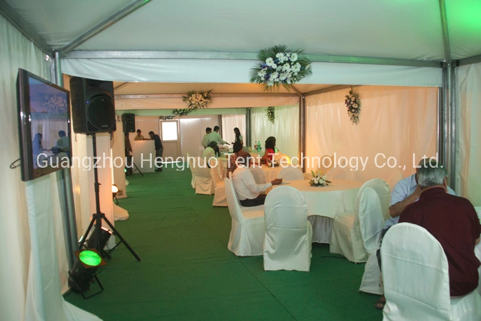 Waterproof Outdoor White PVC Fabric 6X6m Aluminium Pagoda Tent for Event