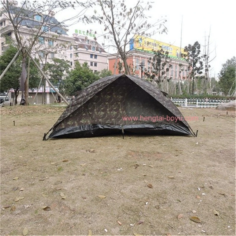 China Manufacture Waterproof Flame Retardant Small Cotton Canvas Military Tent