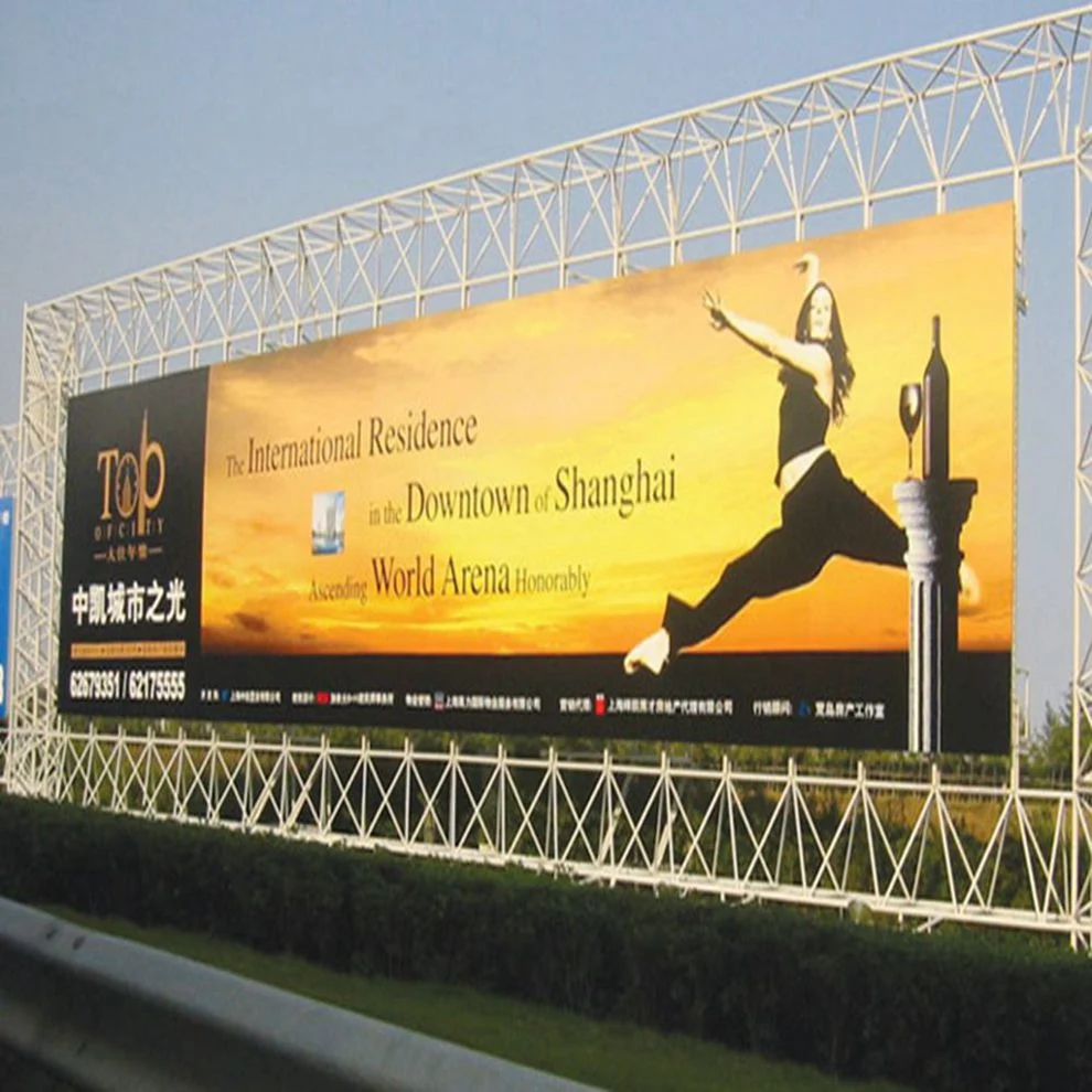 Frontlit PVC Flex Banner Cold Laminated Banner for Advertising Printing