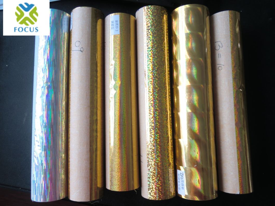 Chinese Embossing Pet Thermal Lamination Film Holographic Lamination Film