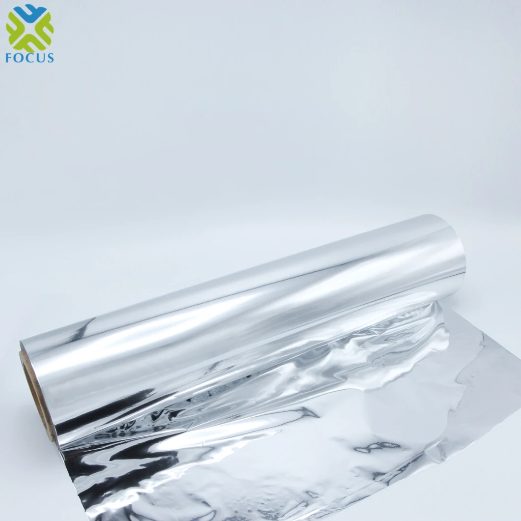 Cold Lamination 6 Micron/8mic Aluminum Metalized Pet Film