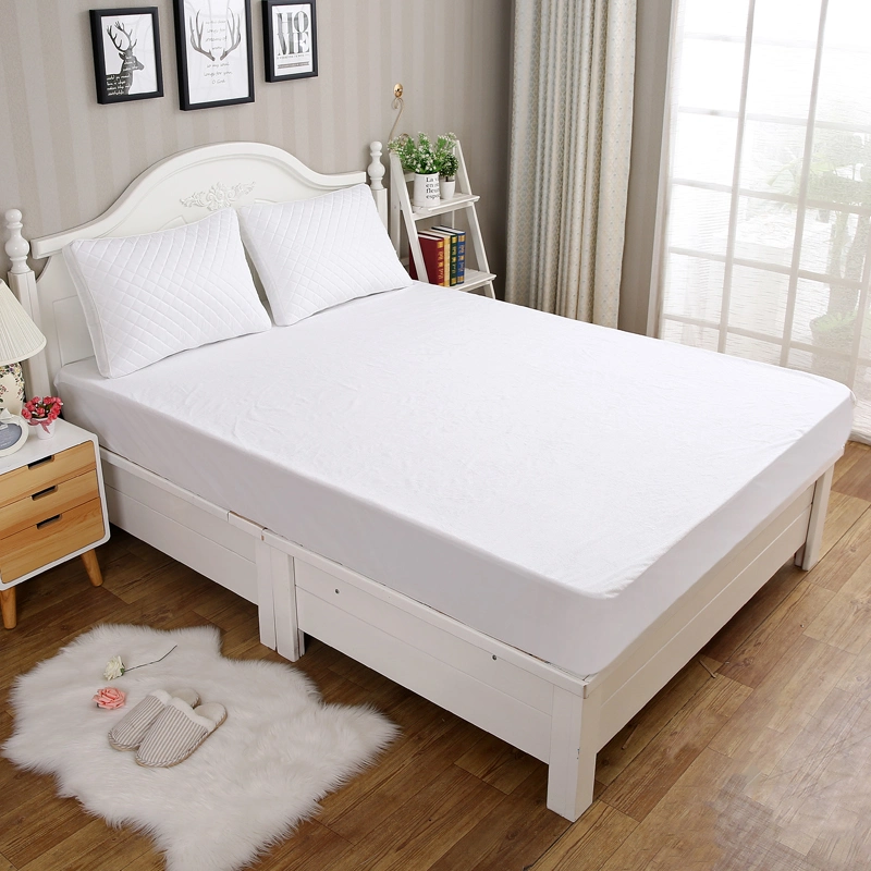 Cotton/Poly Terry with TPU Waterproof Mattress Protector