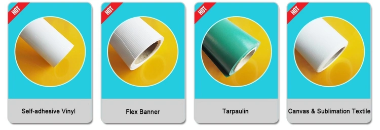 Free Sample Glossy PVC Flex Banner Fabric Coated Backlit Material