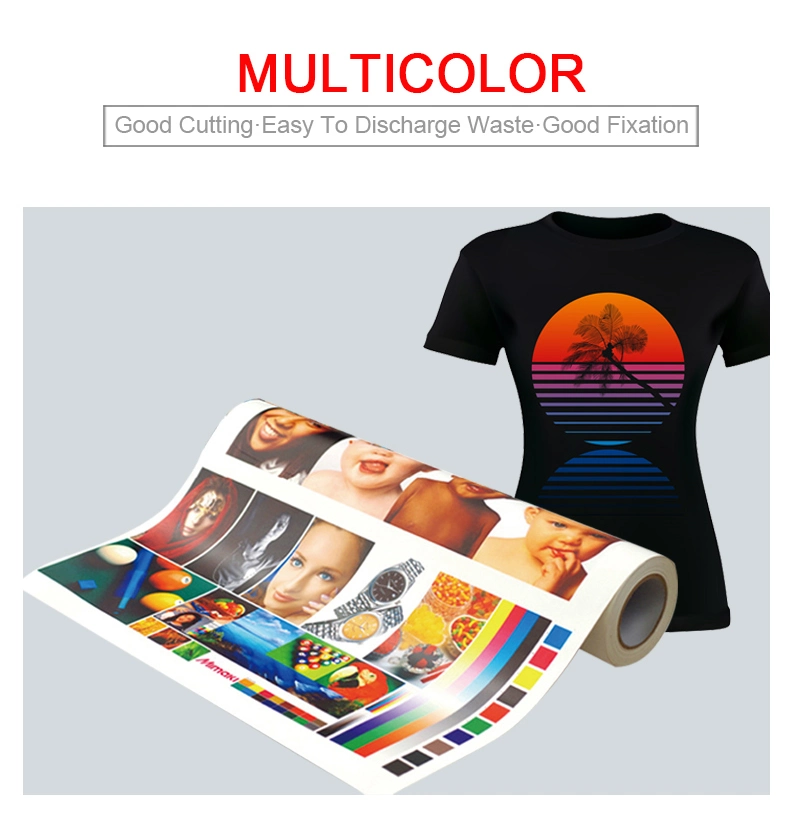 Roll White Color Printable Heat Transfer Vinyl for T-Shirt Fabric
