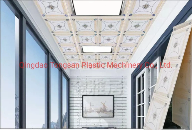 with Lamination Complete PVC Profle Panel Production Line/PVC Ceiling Machine