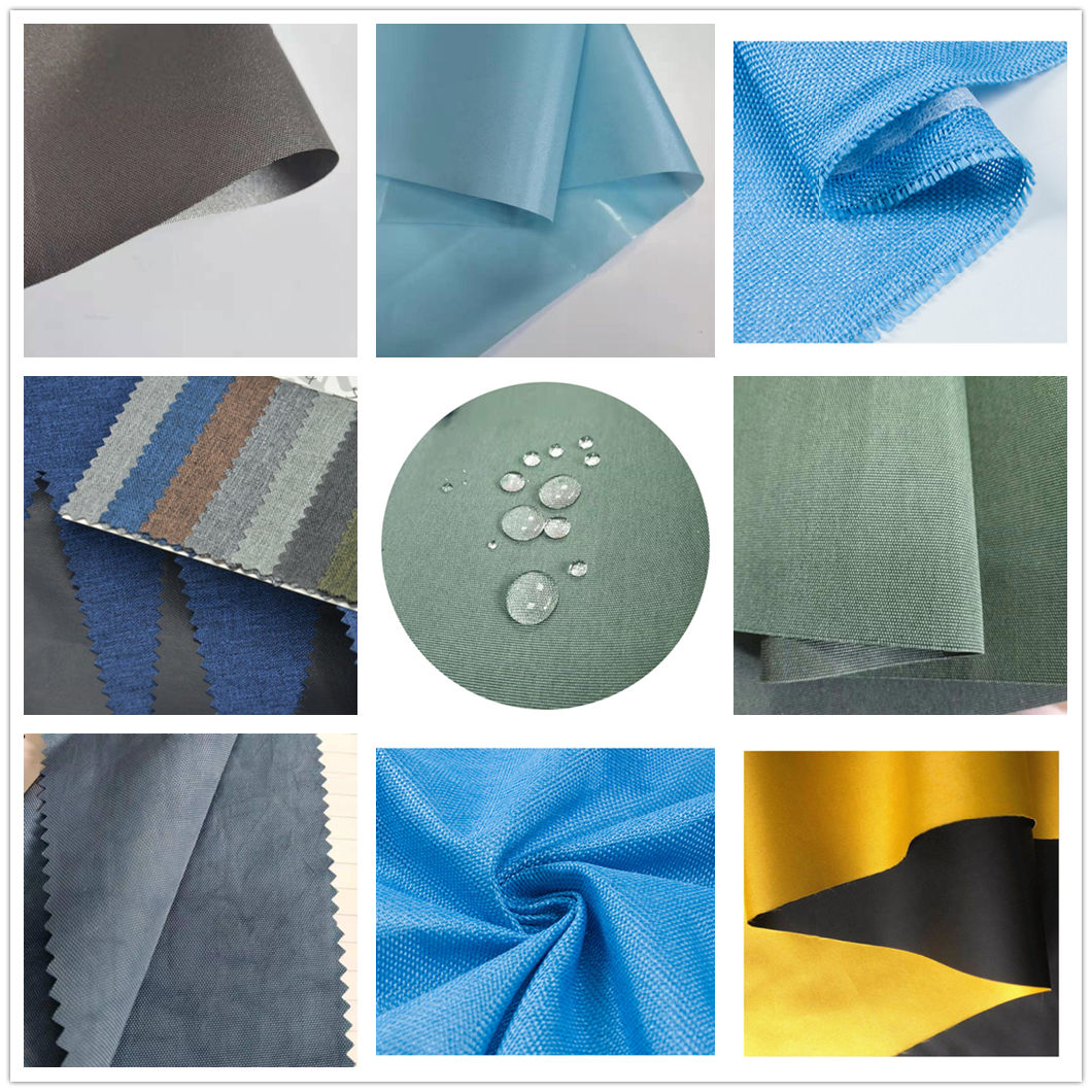 300d Polyester Oxford with PU Coated Fabric/Tent Fabric/Waterproof Flame Retardant Fabric
