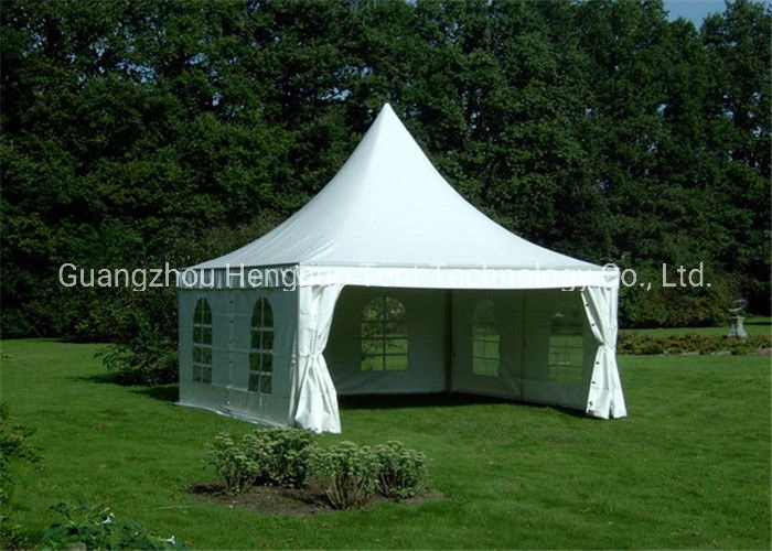 Waterproof Outdoor White PVC Fabric 6X6m Aluminium Pagoda Tent for Event