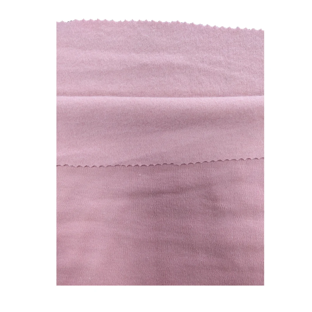 Wuhan Textile Knitting Interlock Brushed Inside/Quick Drying Knitted Fabric for Clothing