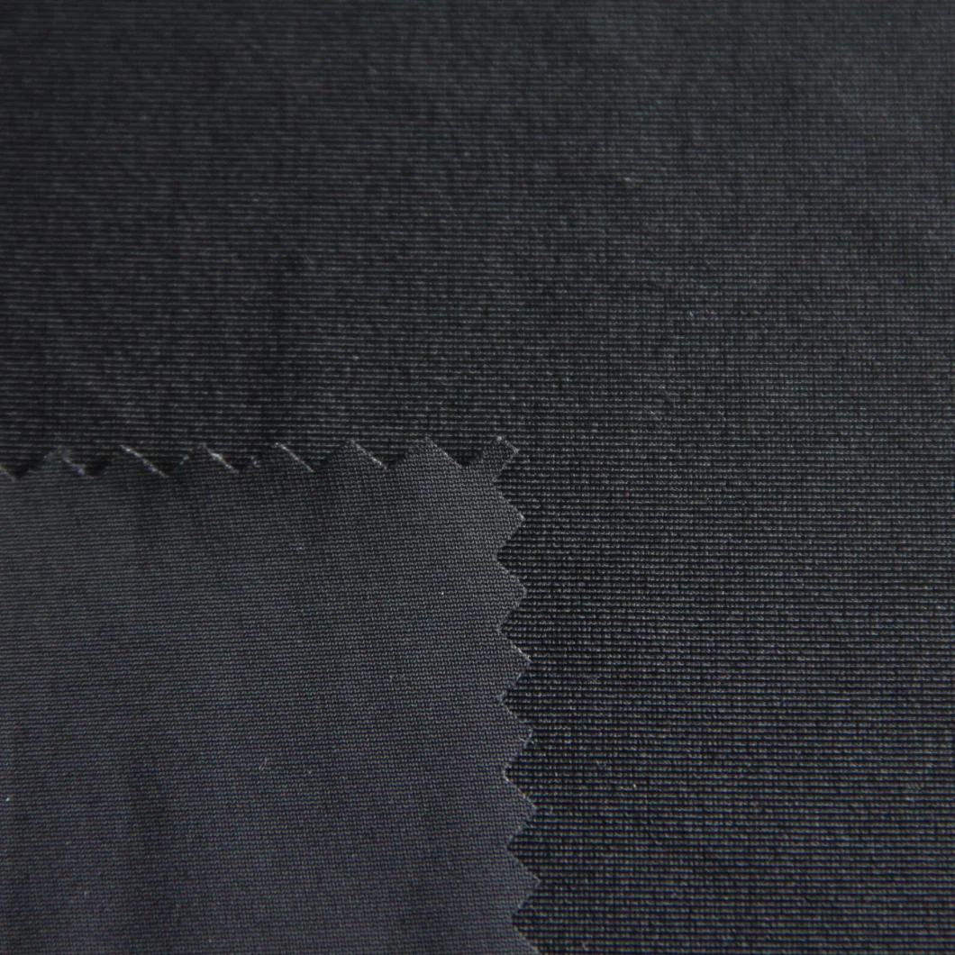 Polyester&Spandex Semi-Shiny Warp Knit Plain Fabric 190GSM for Swimwear/Sportswear/Garment/Apparel/Clothes/Activewear