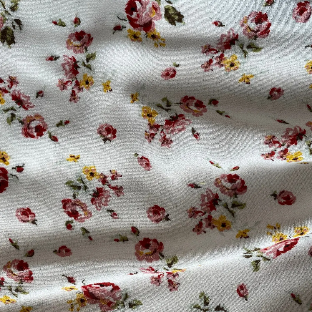 100% Polyester Fabric Polyester Mikado Twill, Pfp High Quality New Design Pfd Soft Fabric