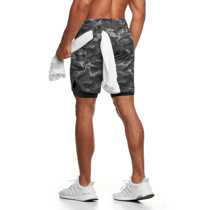 Men's Quick Dry Fitness Drying Oversized Short Polyester Shorts