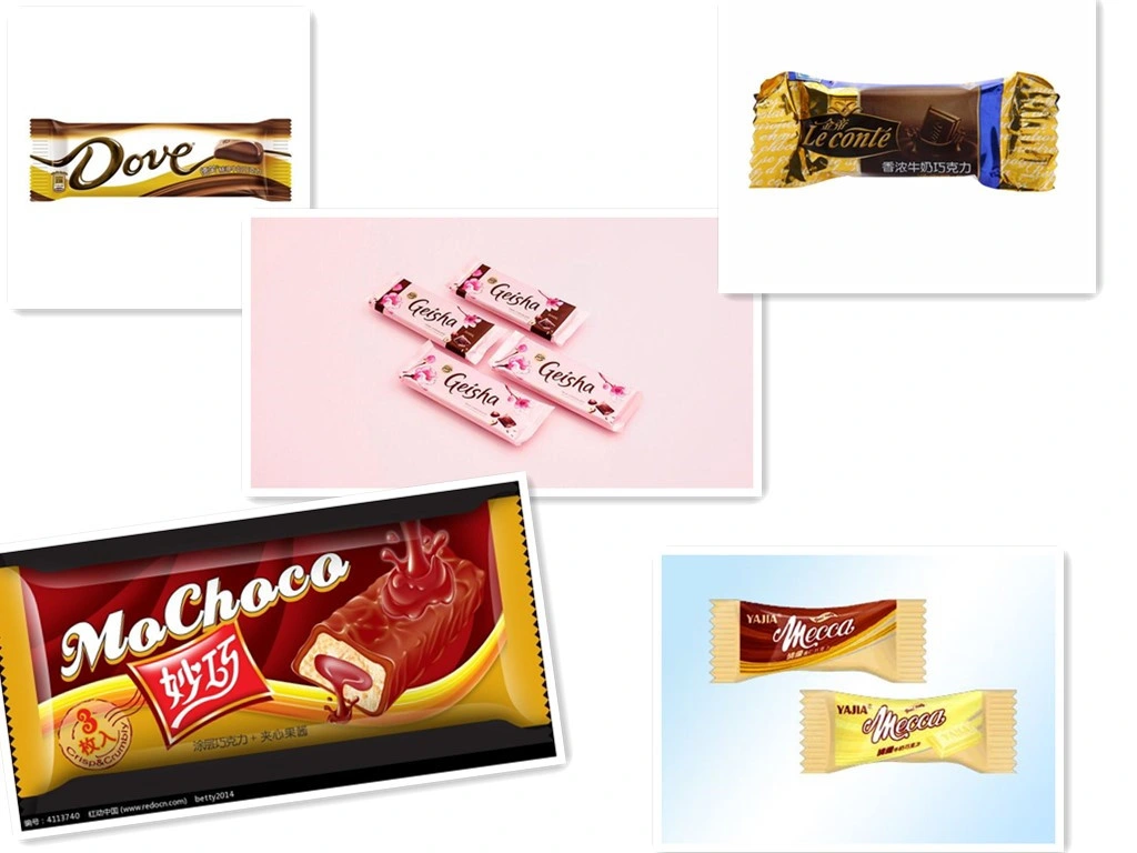 Packing Custom Chocolate Drink Cold Lamination Aluminized Polyester Film