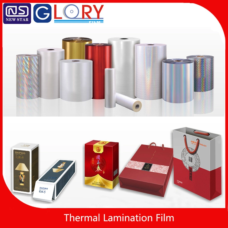 Thermal Lamination Membrane BOPP Pet Film for Printing Lamination