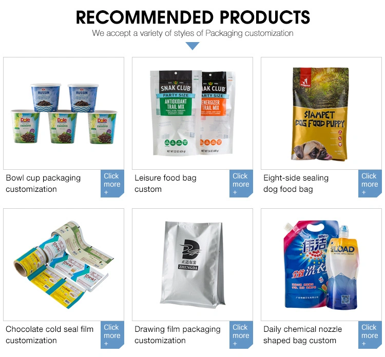 Customized Print BOPP Thermal Lamination Cold Food Packing Bags for Chocolate Packaging