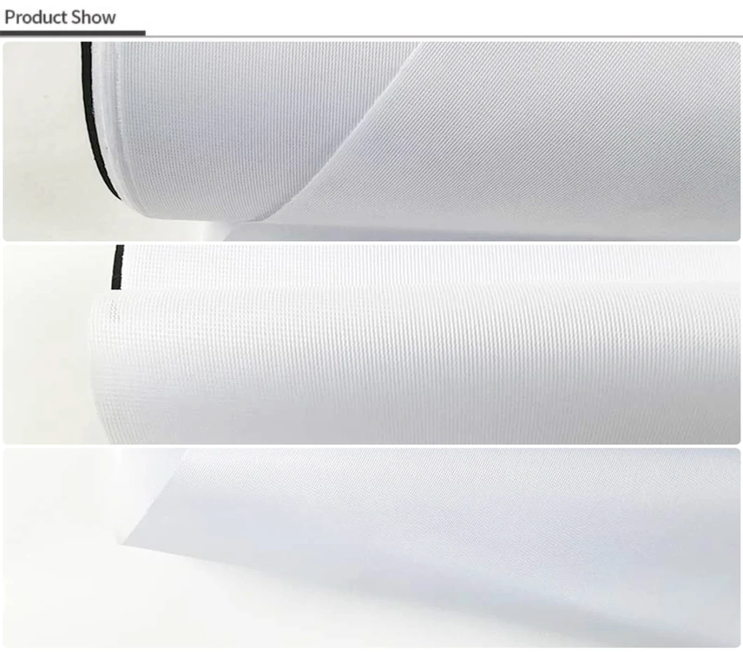 Good Quality 100% Polyester Dye Sublimation Printing Fabric Slight Stretch Display Fabric Frontlit Textile