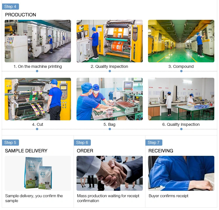 Customized Print BOPP Thermal Lamination Cold Food Packing Bags for Chocolate Packaging