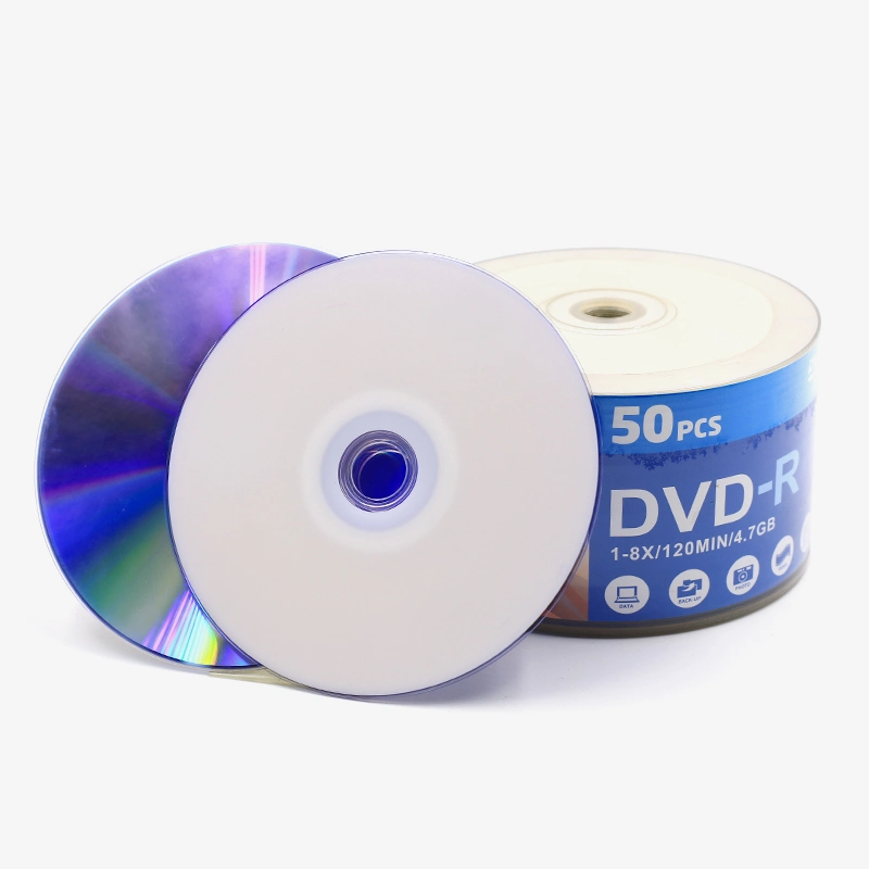 DVD Disc 4.7GB Printable Inkjet Printable DVD 1-16X 120min