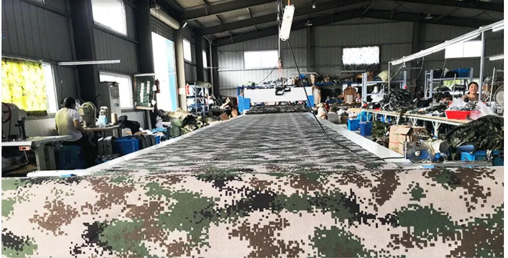 Waterproof Polyester Canvas Steel Ridged Frame Combat Field Vehicle Repair Military Camouflage Tent