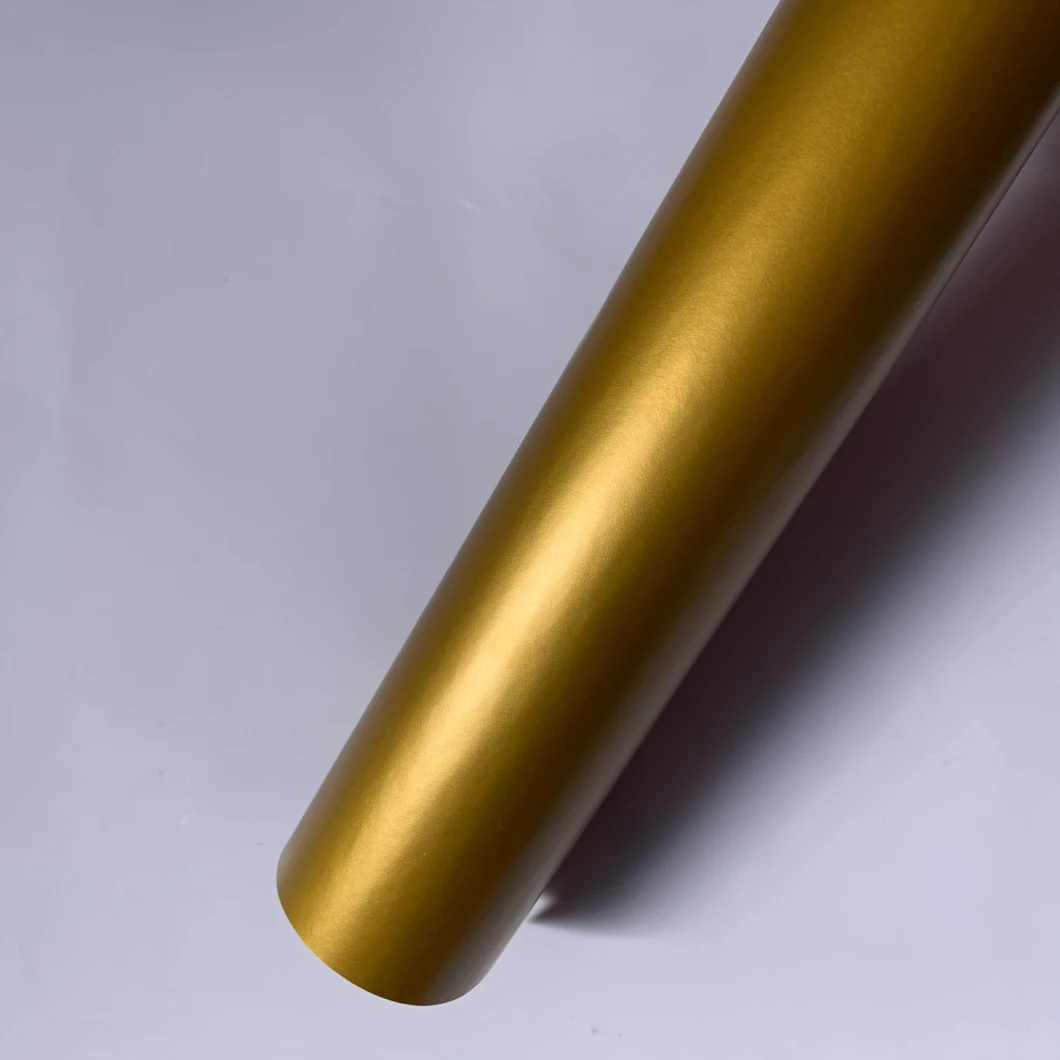 PVC Matt Gold/Silver Film Solid Cutting Opaque Craft Adhesive Vinyl