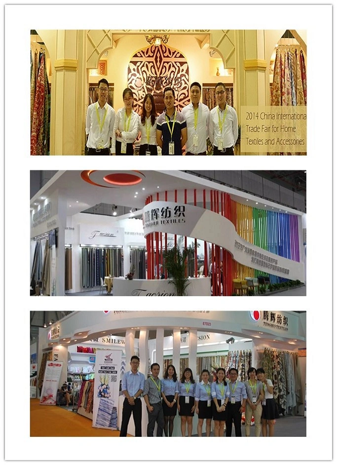 2020 Wholesale Market Fabric for Curtain Jacquard Curtain Textile Fabric