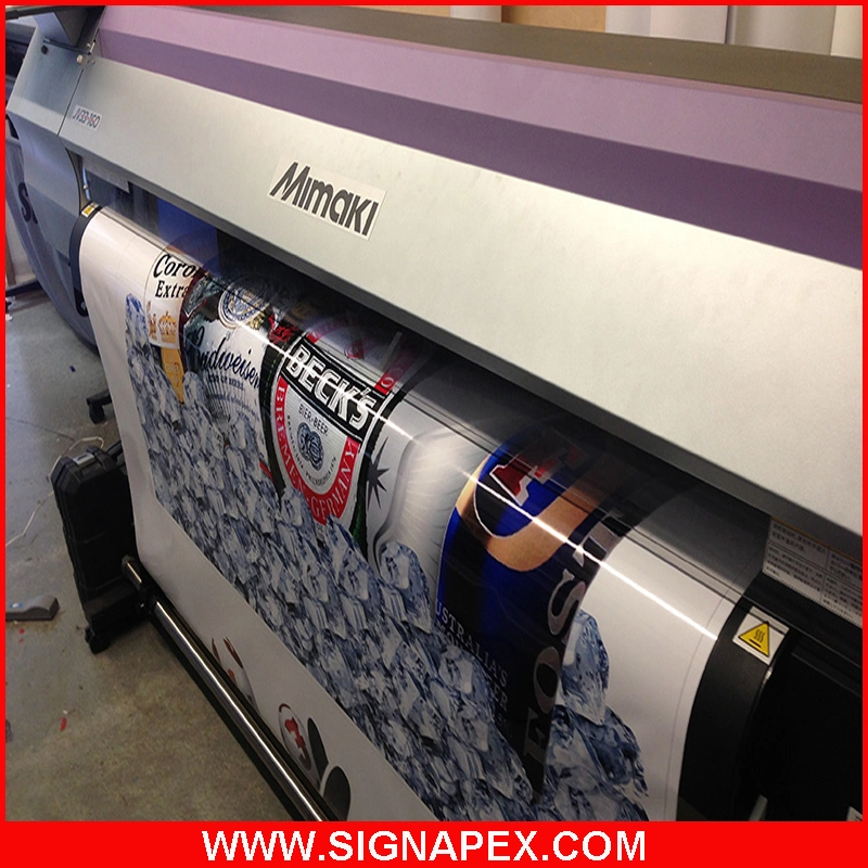 Removable Black/Grey Self Adhesive Vinyl for Digital Printing